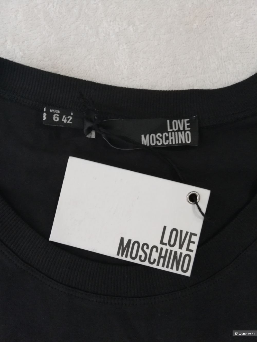 Moschino, новая футболка, 42-44 р