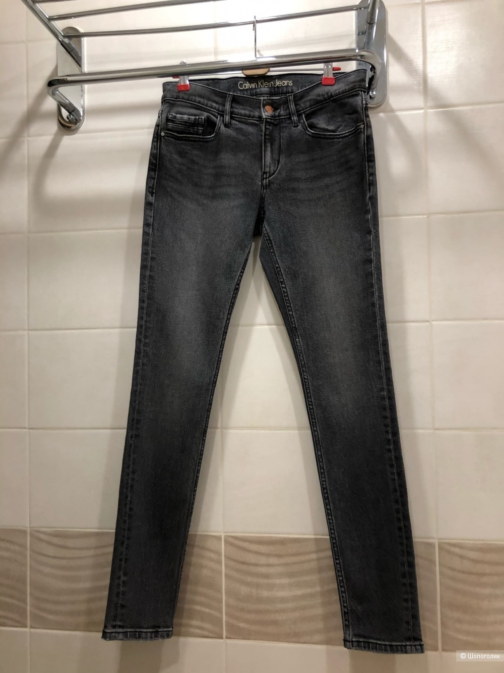 Джинсы CALVIN KLEIN JEANS  Mid Rise Skinny. Размер W29/L32.