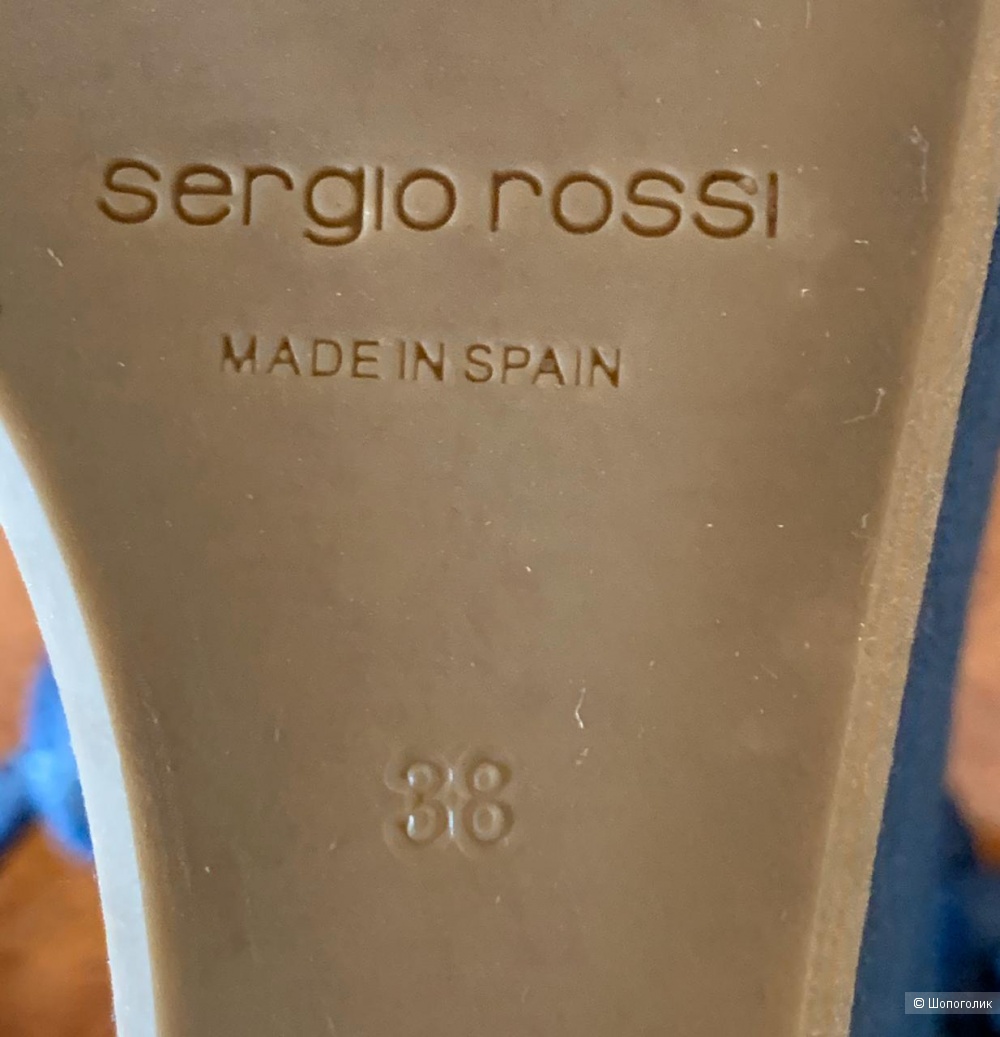 Босоножки Sergio Rossi, размер 38