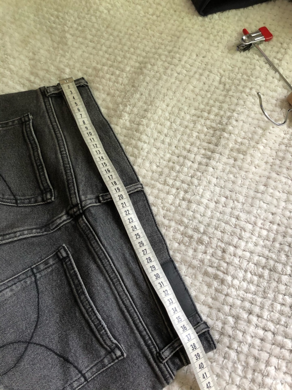 Джинсы CALVIN KLEIN JEANS  Mid Rise Skinny. Размер W29/L32.