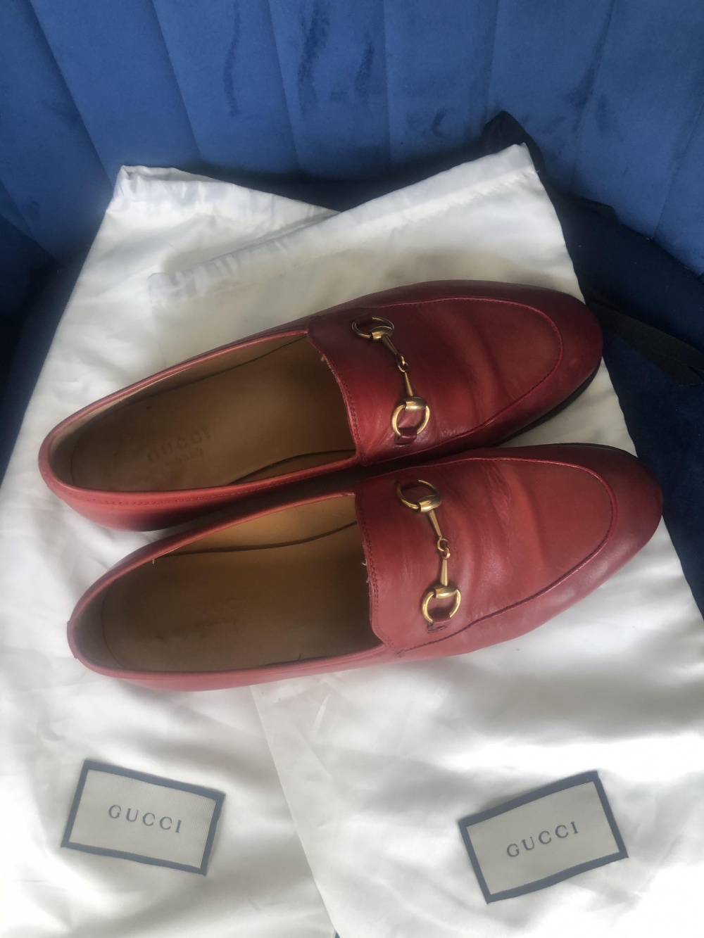 Лоферы Gucci. Размер 38,5.