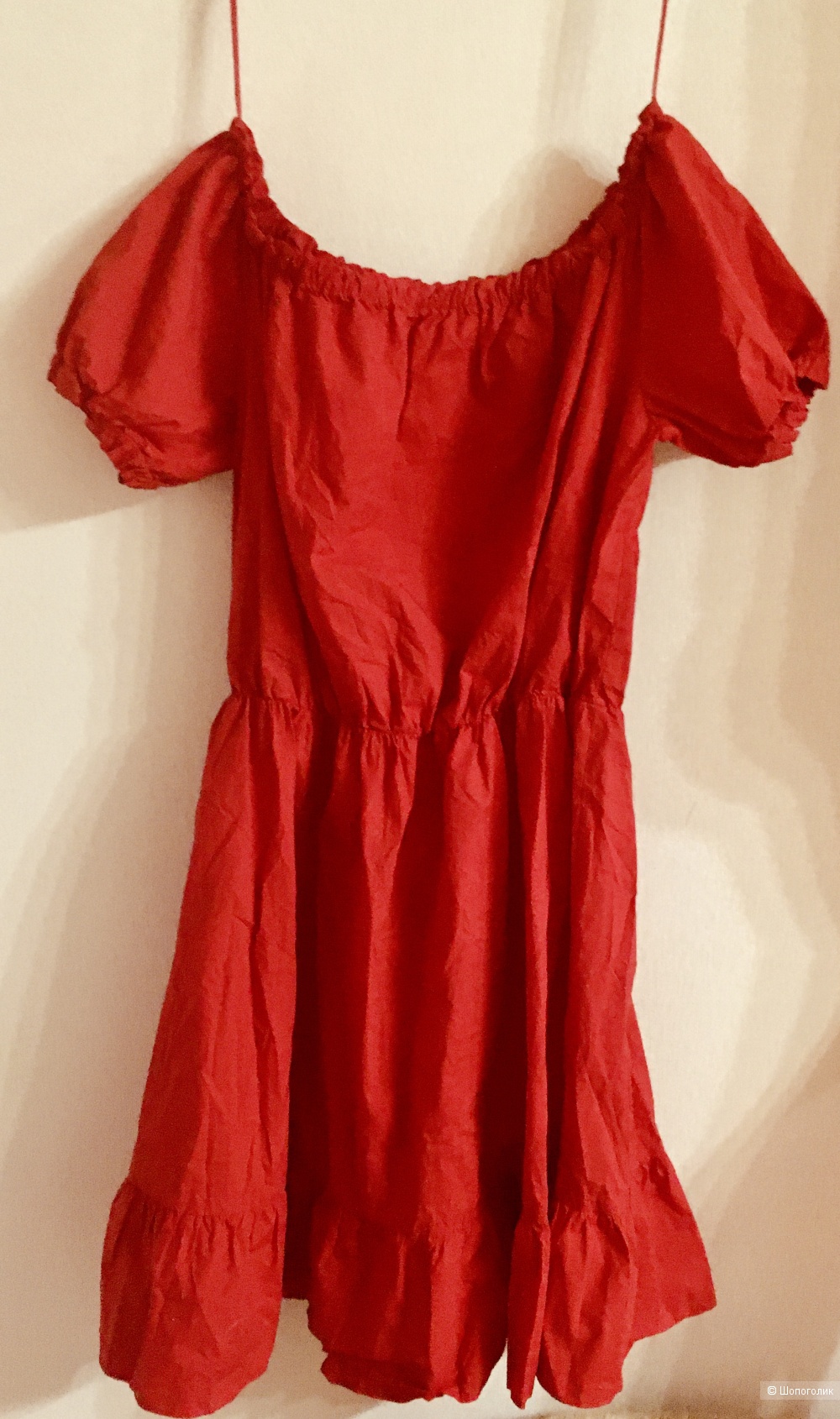 Платье с открытыми плечами & Other Stories размер S