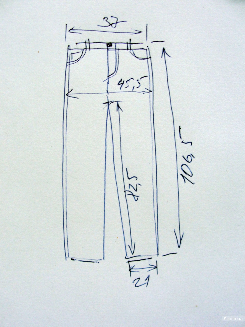 Джинсовые брюки ROBERTO CAVALLI (Италия). Размер XS (на S или М).