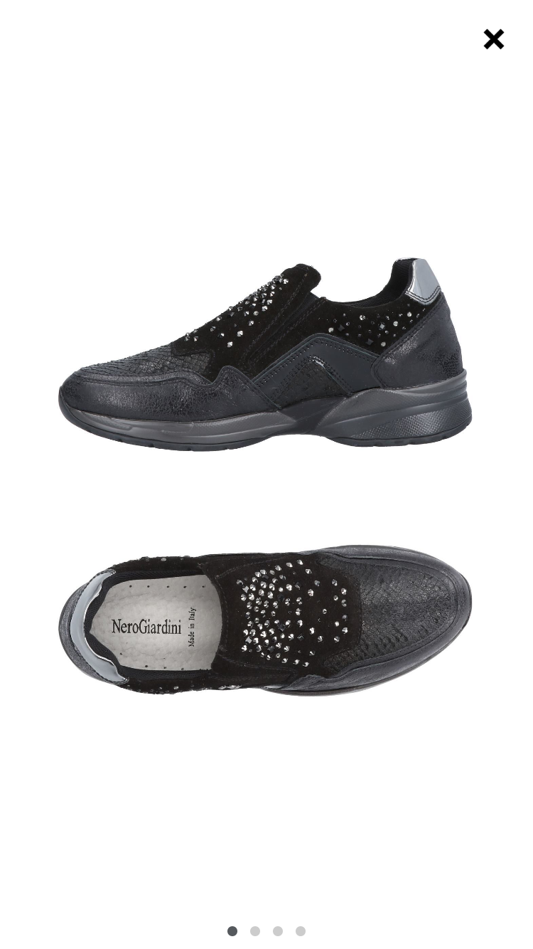 Кроссовки NERO GIARDINI 36