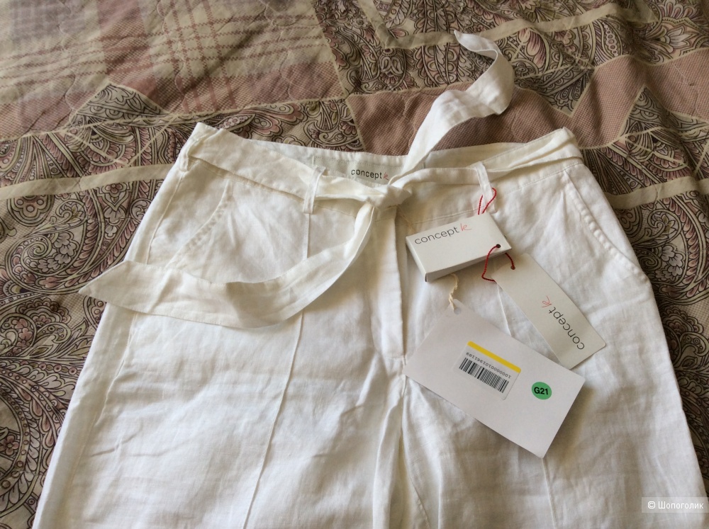 Льняные брюки Concept K, S