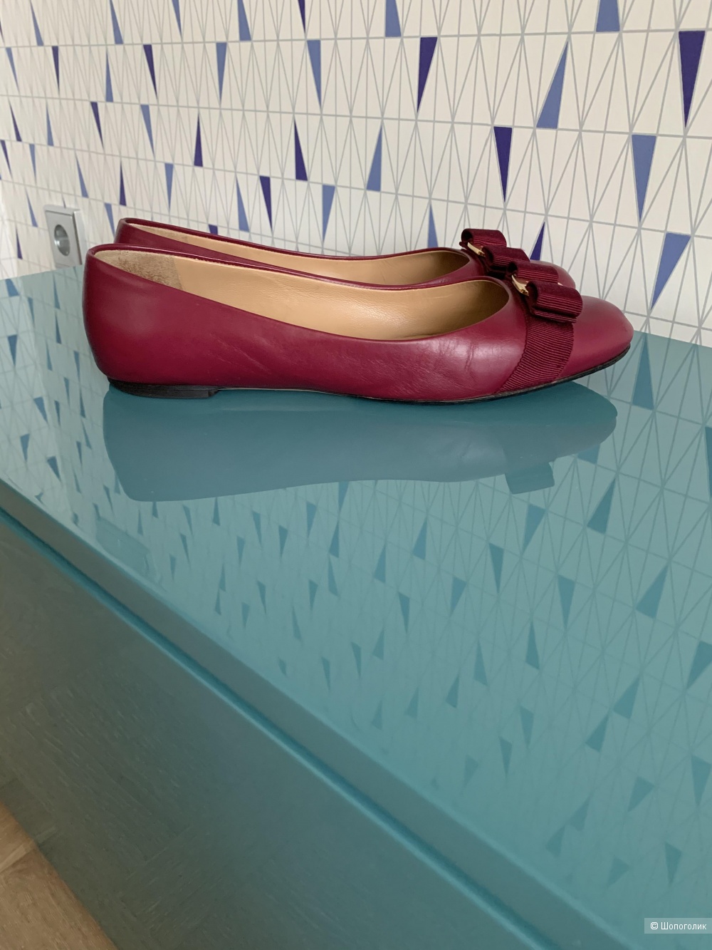 Балетки Salvatore Ferragamo 10 1/2 или 41