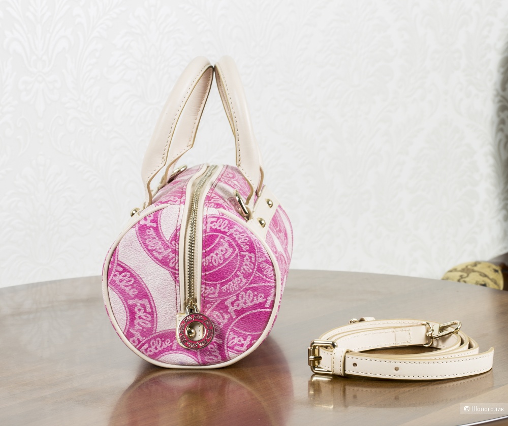 Сумка-цилиндр/кроссбоди женская, Folli Follie, small.