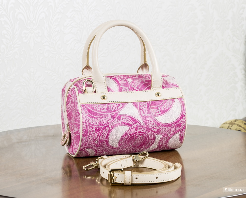 Сумка-цилиндр/кроссбоди женская, Folli Follie, small.