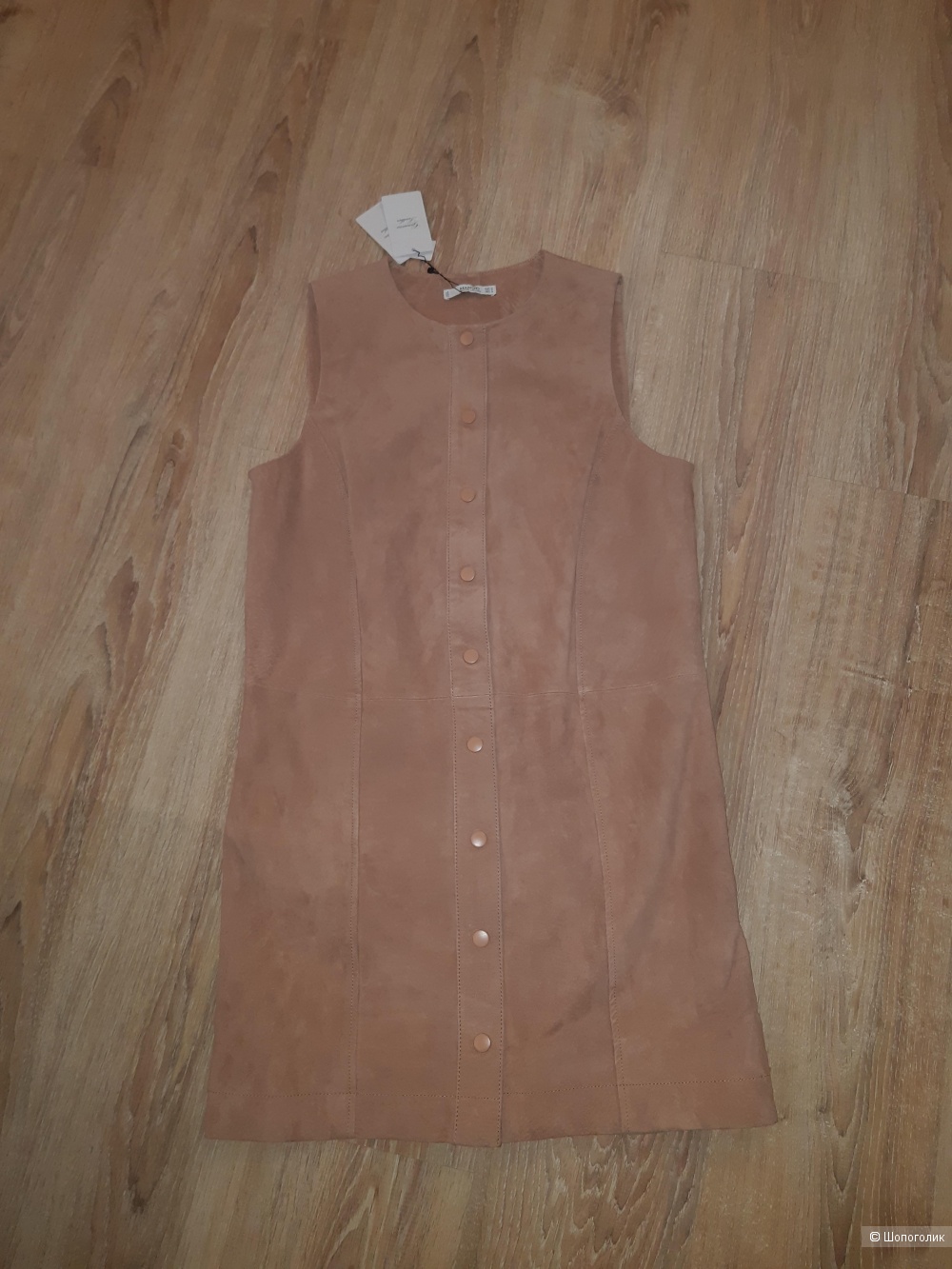 Замшевое платье mango, размер m