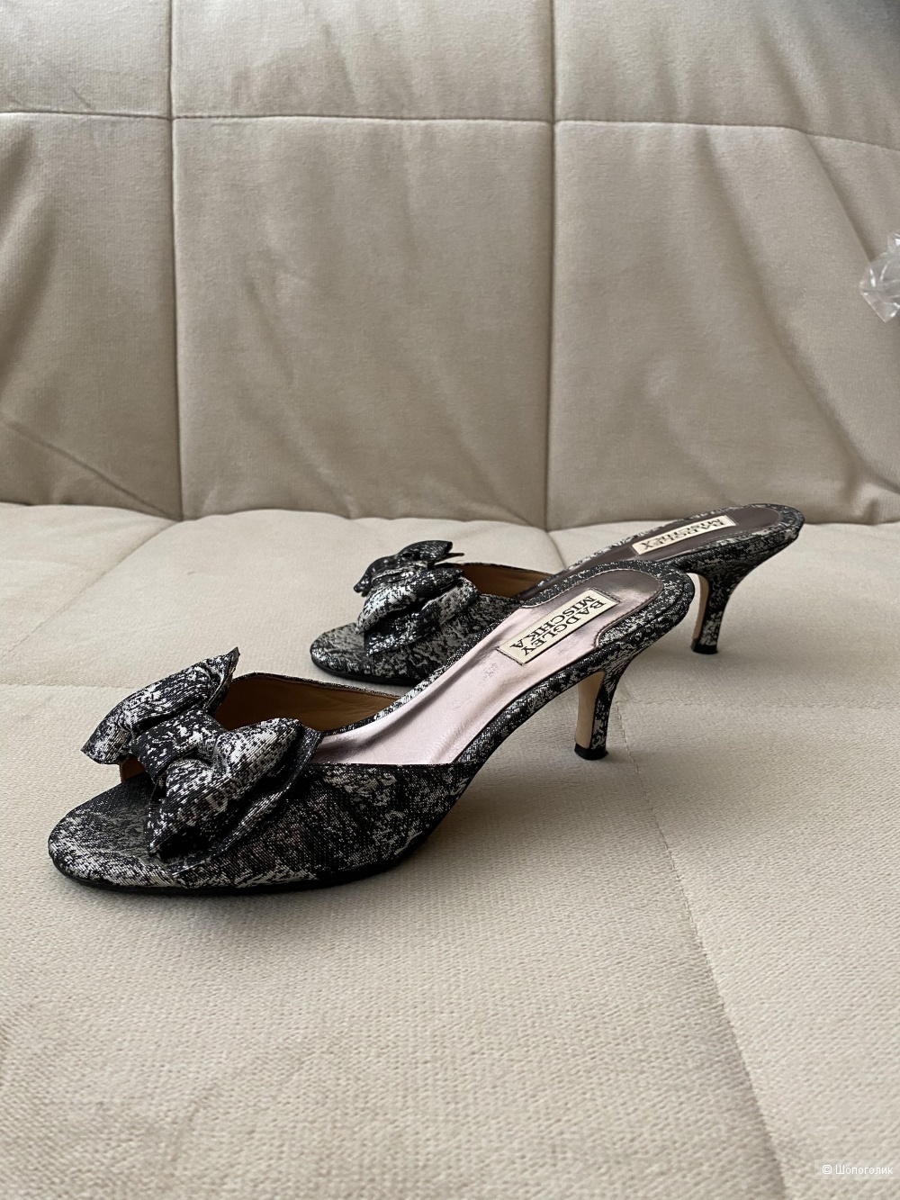 Шлепки Badgley Mischka, 7,5 (USA)