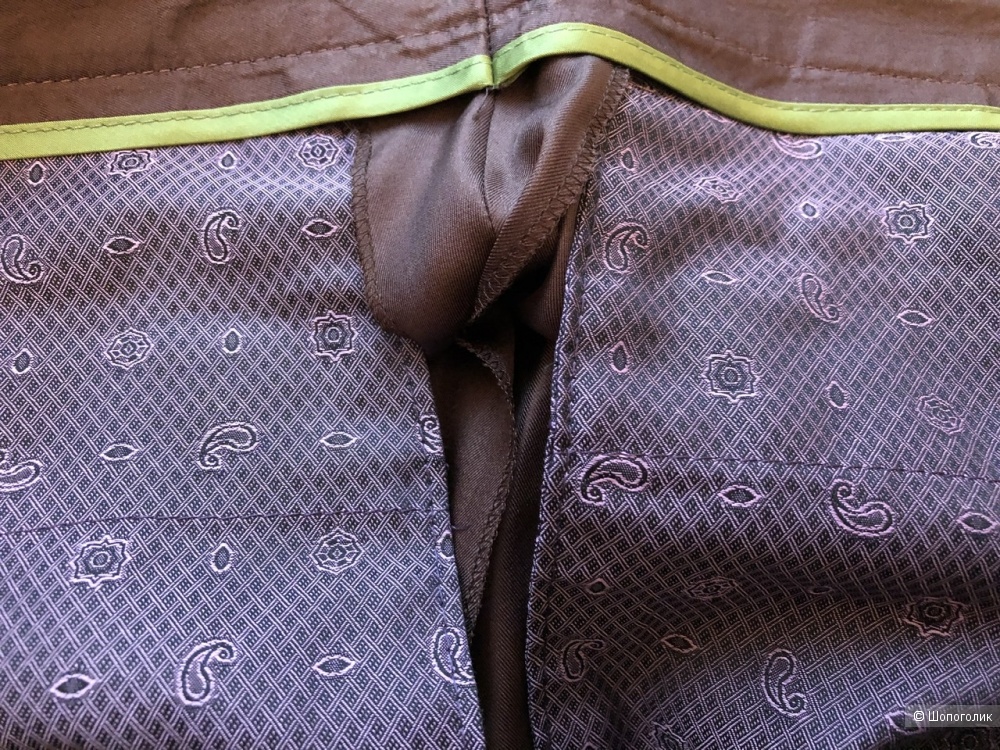 Шелковые брюки ETRO, на российский размер 46 +/-.