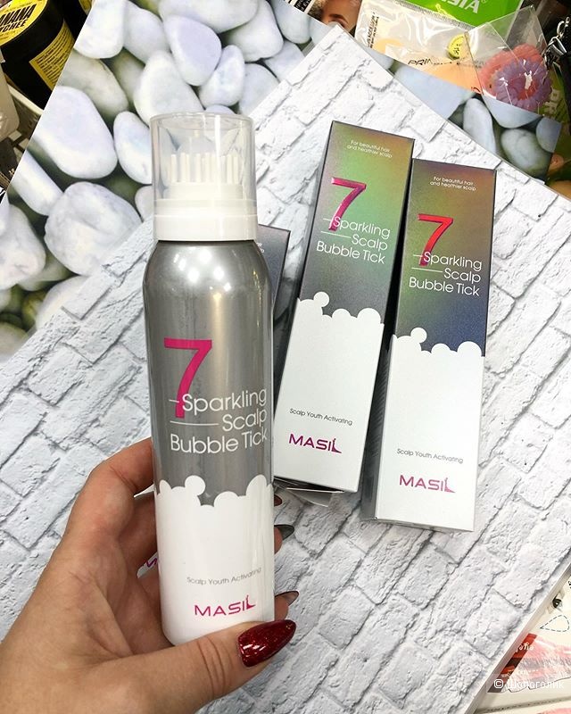 Пилинг для кожи головы Masil 7 Sparkling Scalp Bubble Tick
