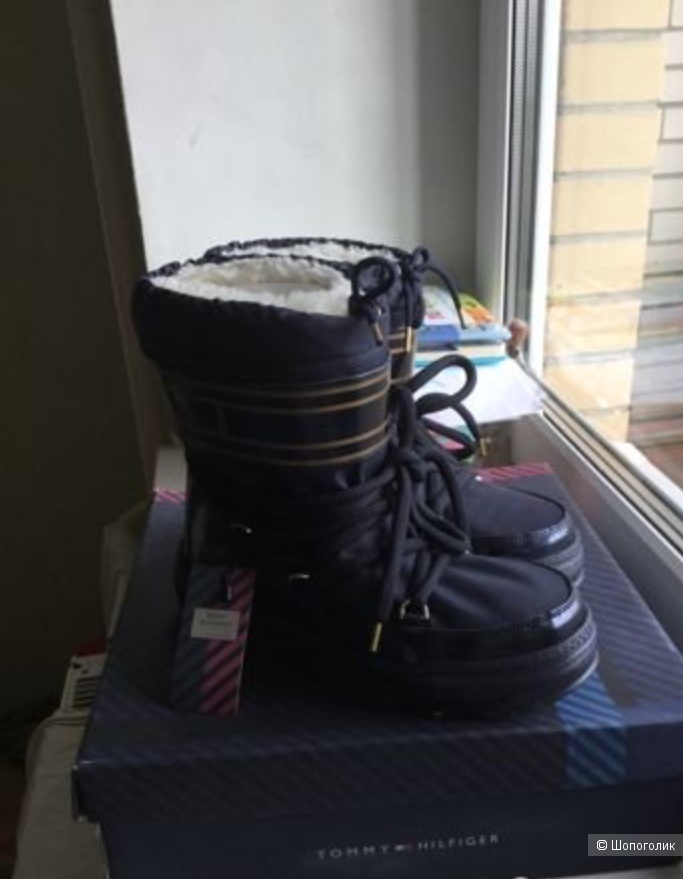 Сапоги Tommy Hilfiger новые 39 р ( 25 см )
