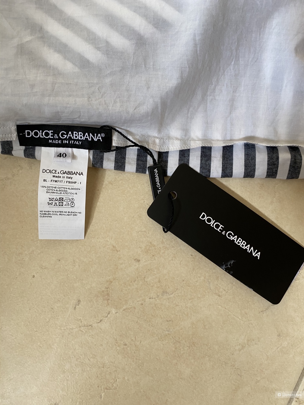 Блуза Dolce&Gabbana, размер 40 it