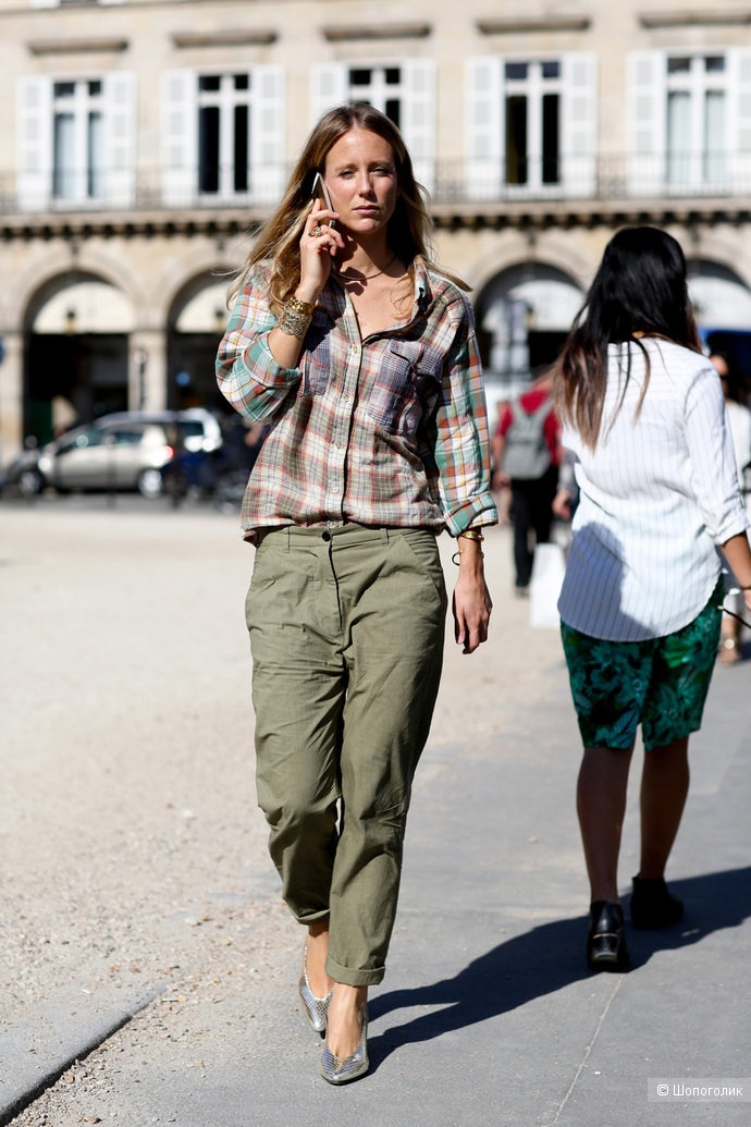 Брюки mango, размер 46/48