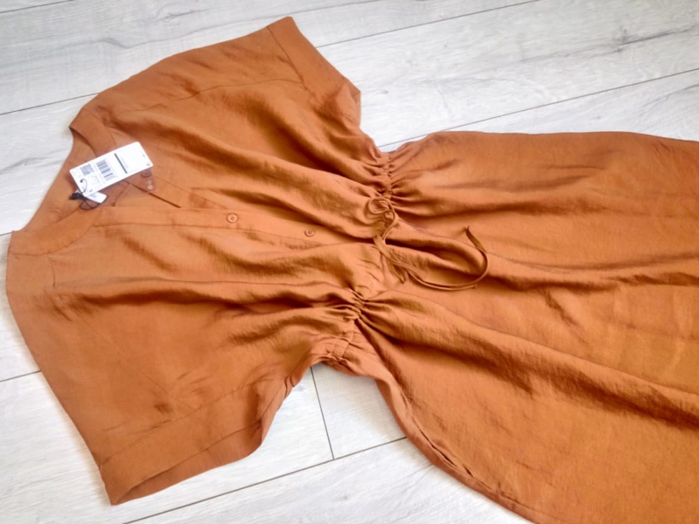 Платье из лиоцелла mango, оверсайз