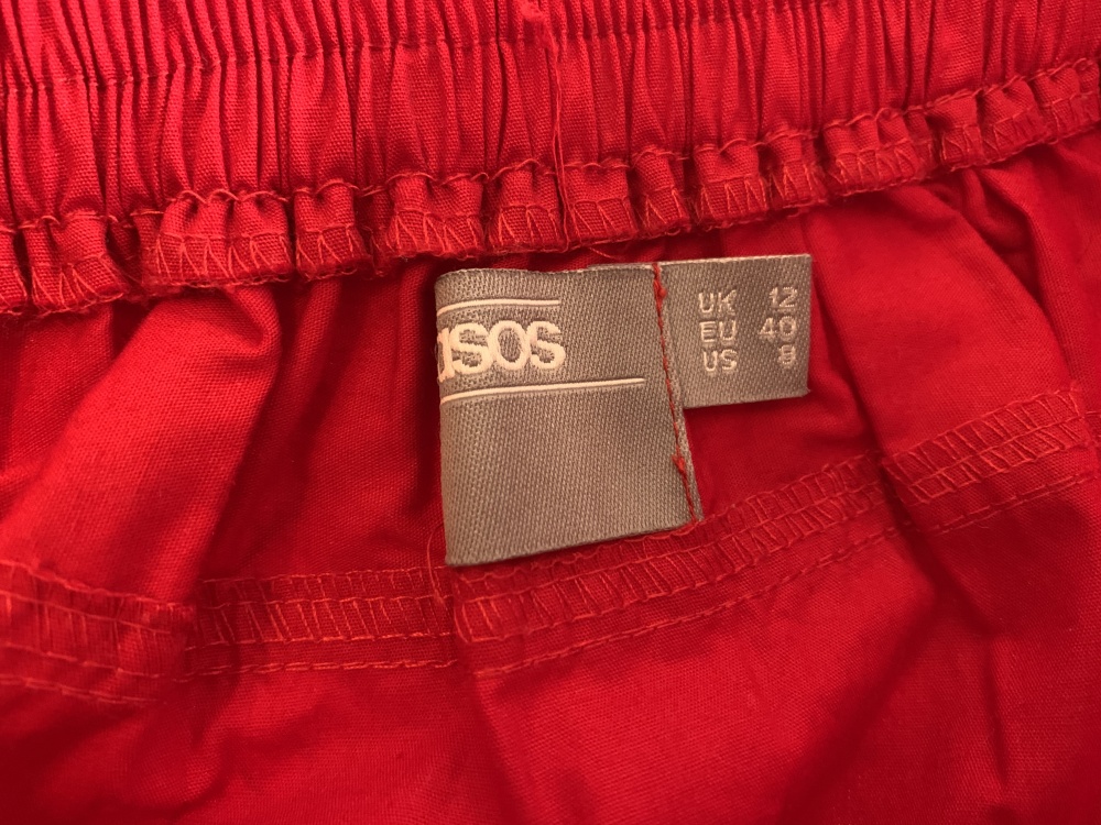 Юбка миди ASOS DESIGN, 12UK