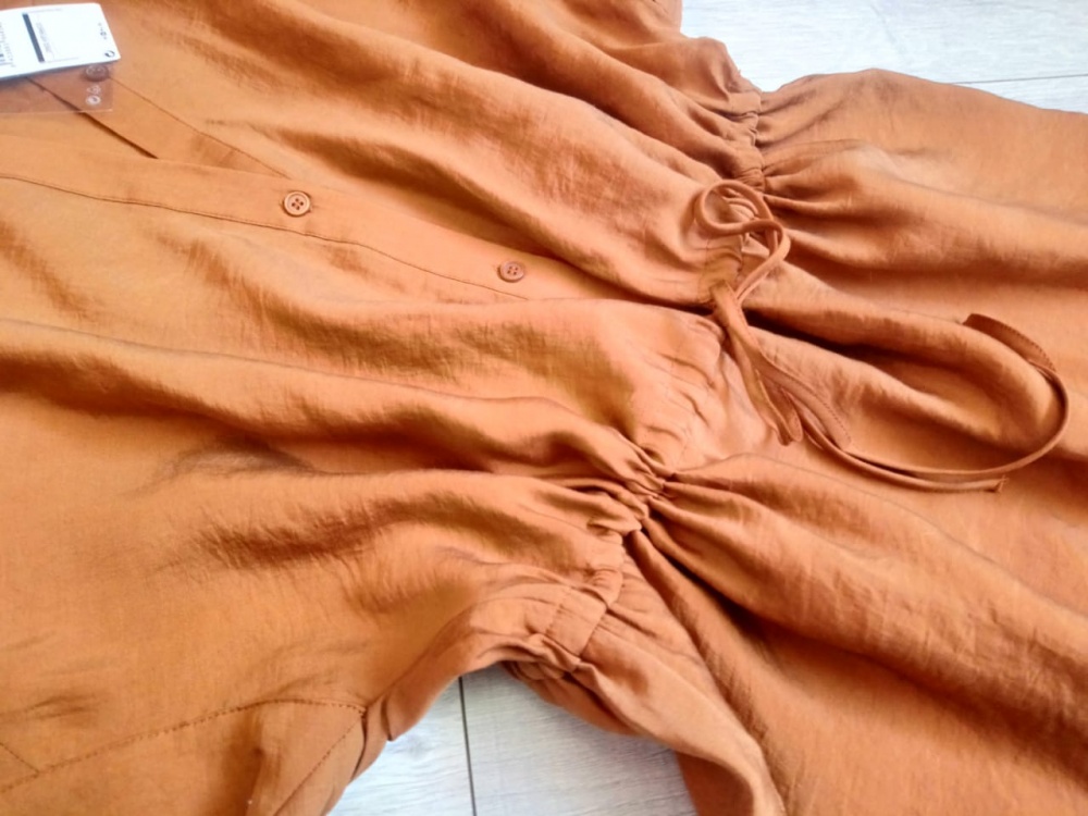 Платье из лиоцелла mango, оверсайз