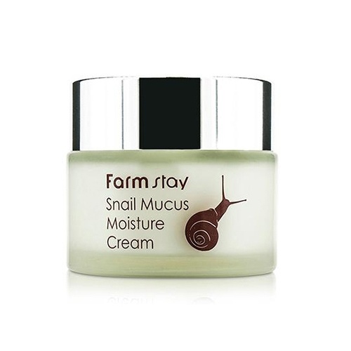 Крем для лица увлажняющий улиточный Farm Stay Snail Mucus Moisture Cream 50мл