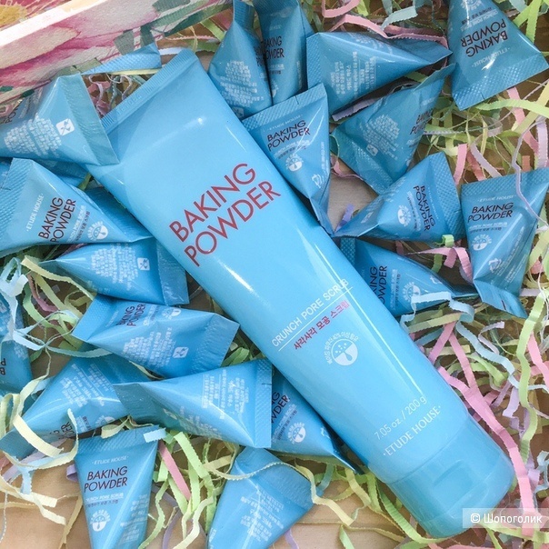 Скраб для лица с содой Etude House Baking Powder Crunch Pore Scrub