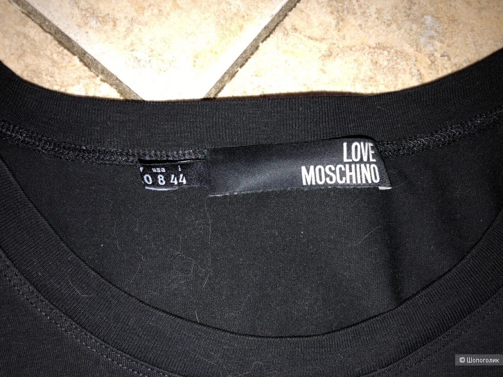 Футболка Love Moschino, размер IT 44 (на российский 46 +/-).