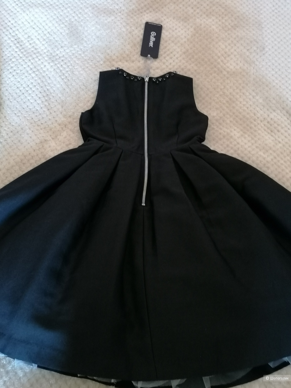 Платье gulliver 122-128 чёрное