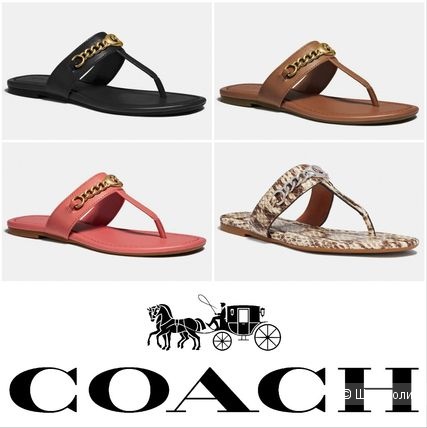 Сандалии Coach р. 39-40