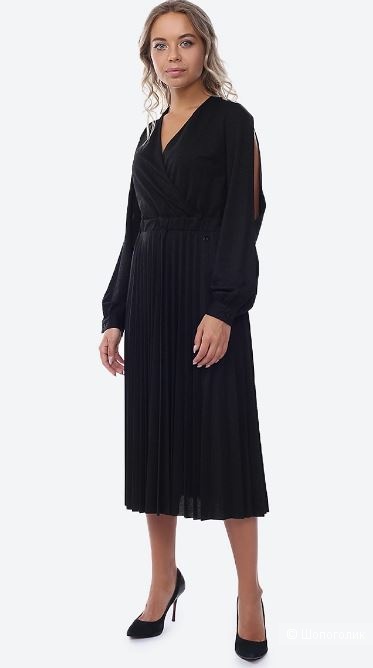 Платье Trussardi плиссе (люрекс), размер M (44-46)