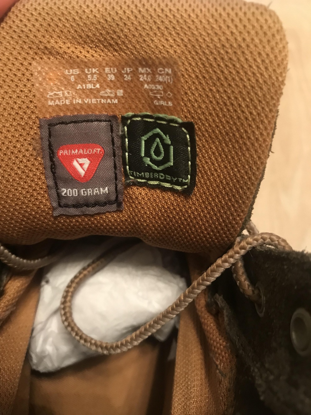 Ботинки Timberland, размер 38