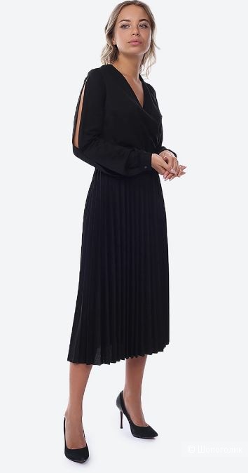 Платье Trussardi плиссе (люрекс), размер M (44-46)