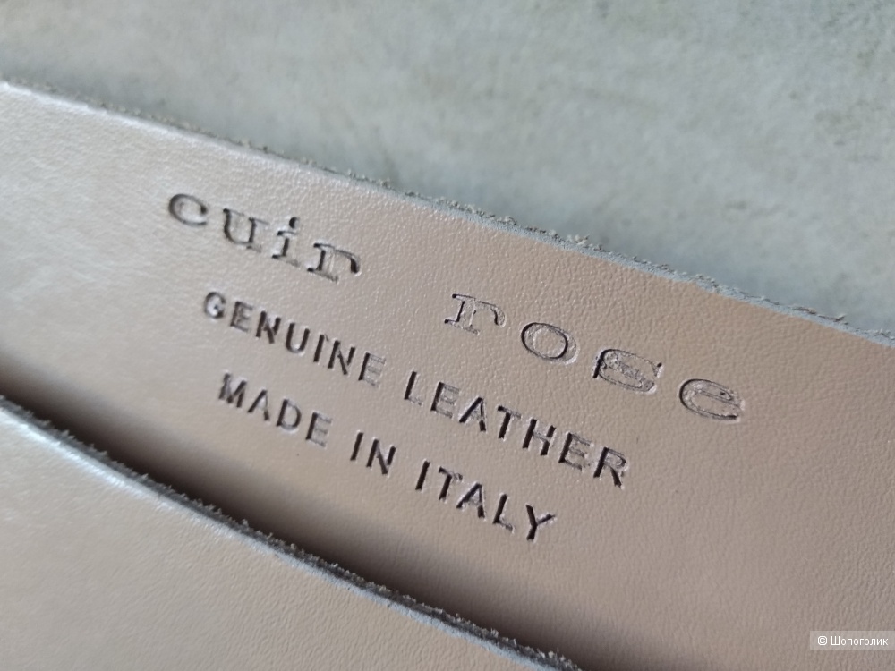 Кожаная сумка сэтчел Cuir Rose (Italy)