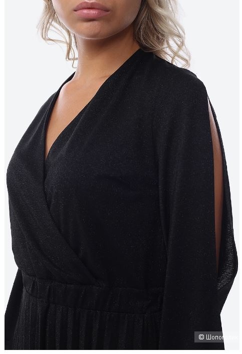 Платье Trussardi плиссе (люрекс), размер M (44-46)