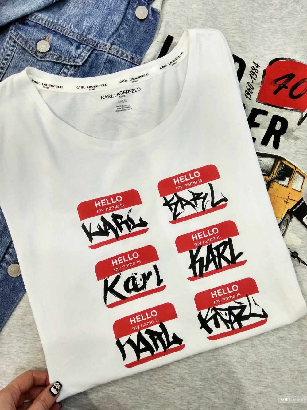 Футболка Karl Lagerfeld размер L