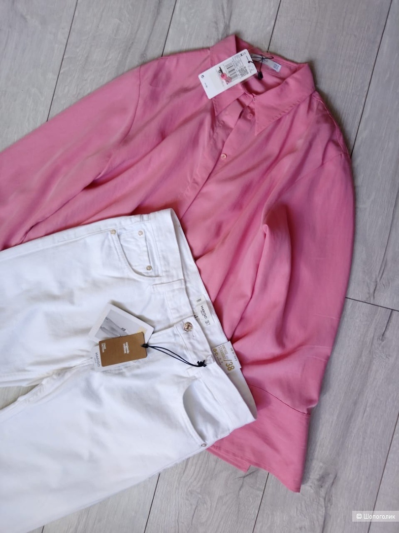 Прямые джинсы organic cotton mango, размер M