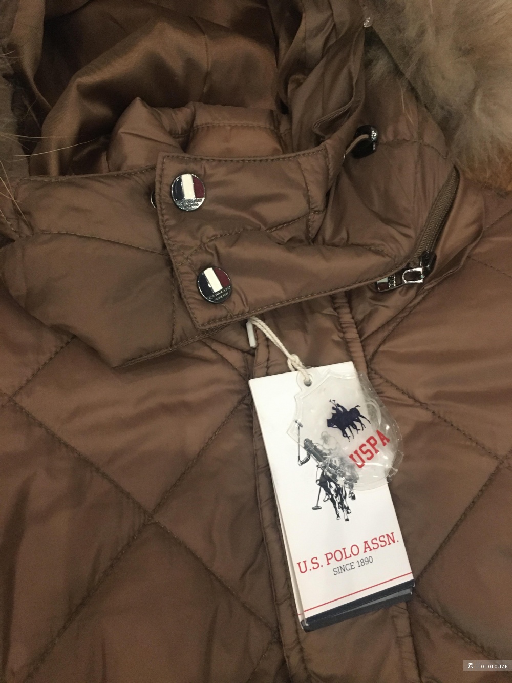 Пуховик U.S.Polo assn. 44 размер