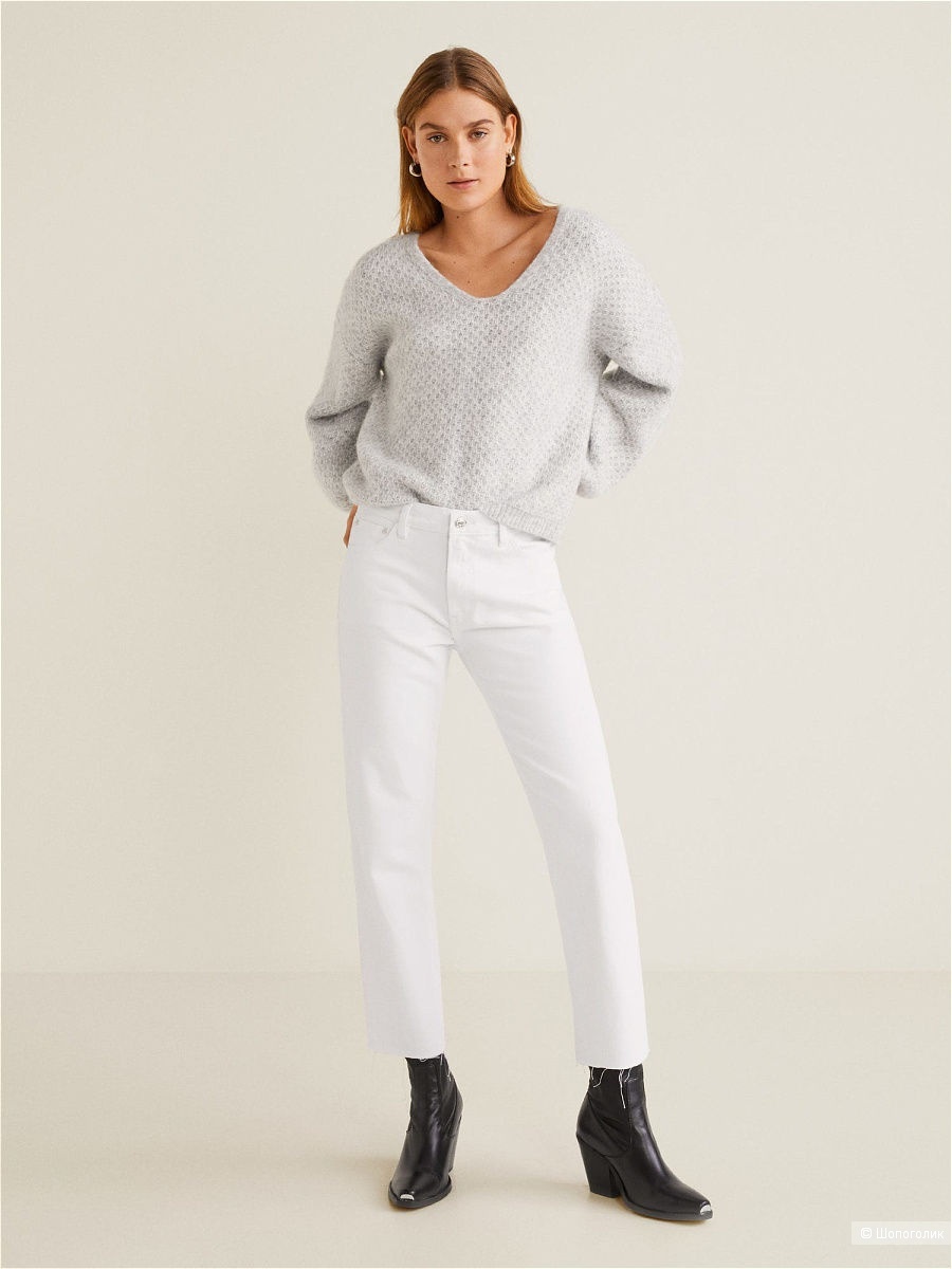 Прямые джинсы organic cotton mango, размер M