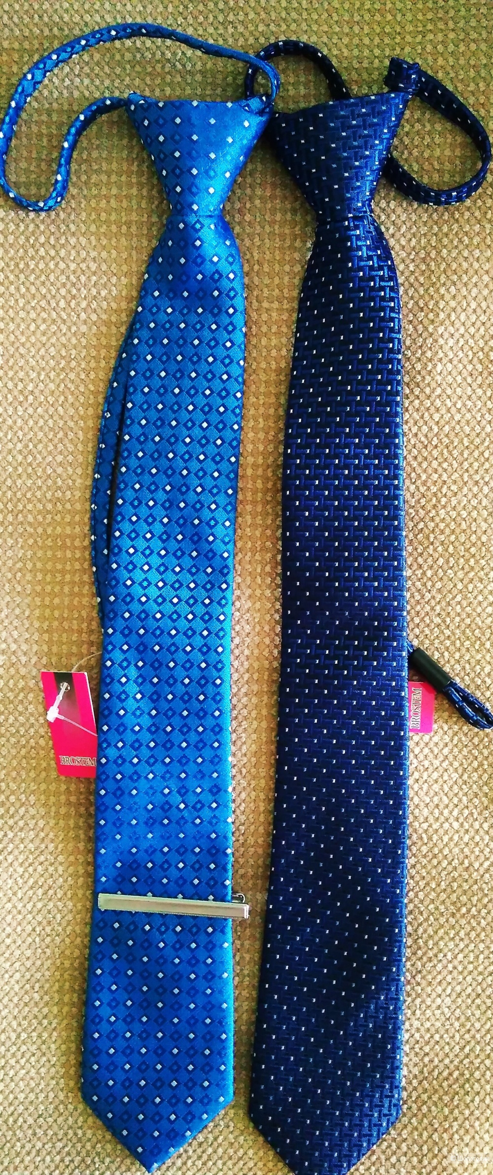 Набор детских галстуков 42см