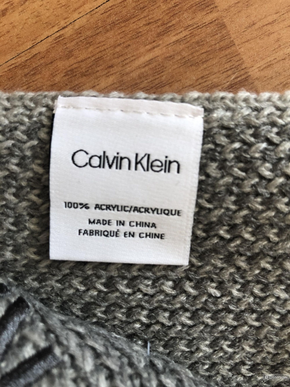 Комплект шапка шарф Calvin Klein one size