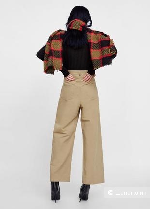 Льняные брюки Zara XS