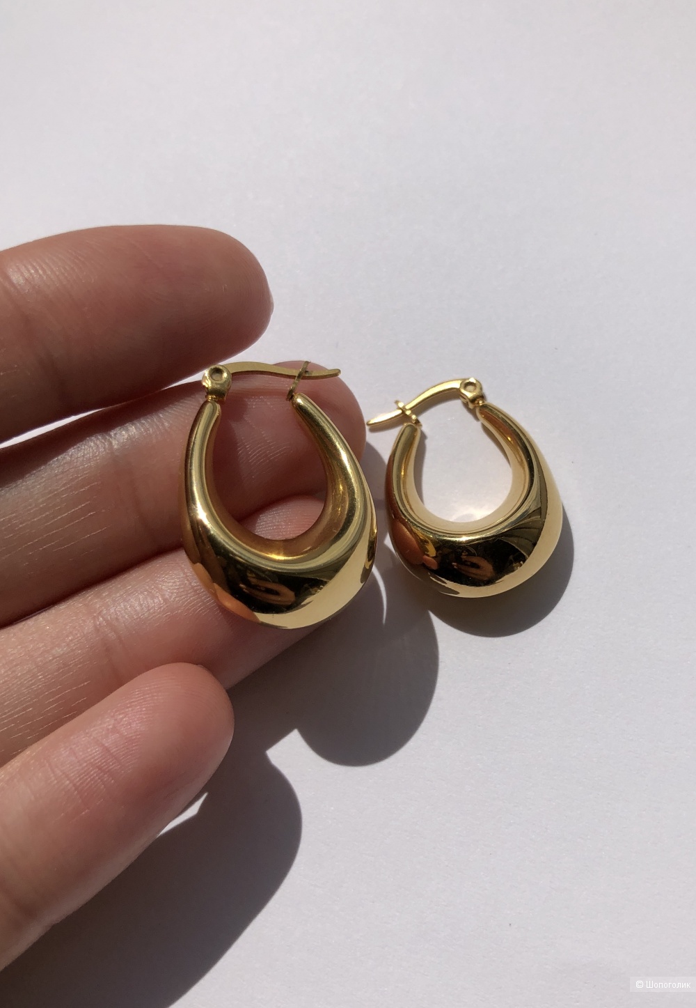 Серьги стиль Celine
