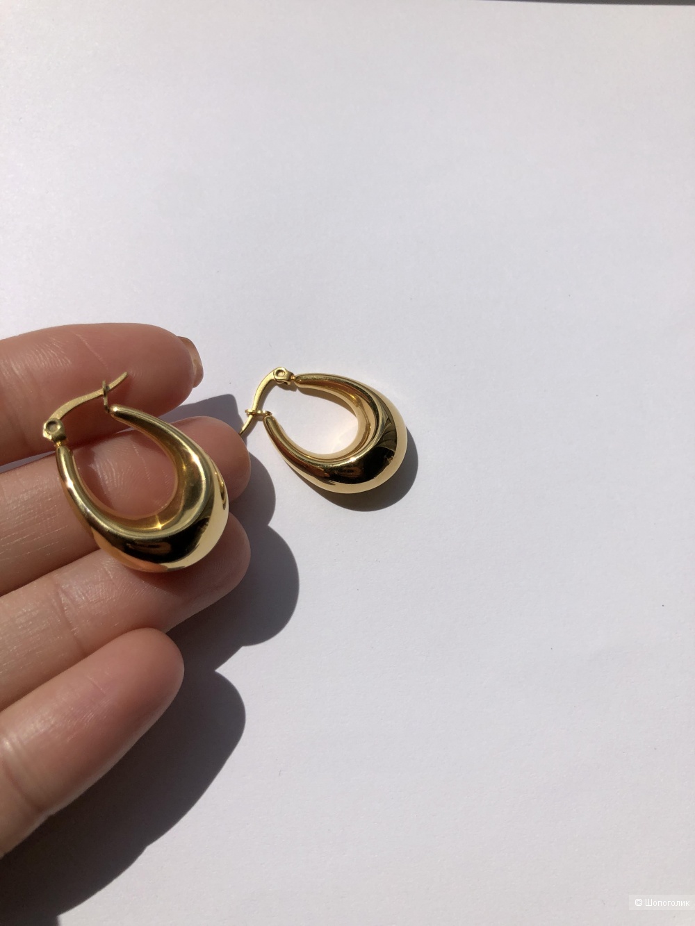 Серьги стиль Celine