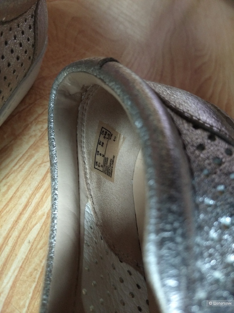 Слипоны Clarks 39 р-р