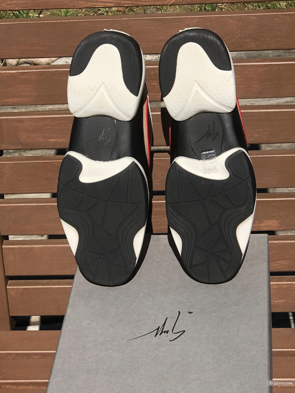 Кроссовки Giuseppe Zanotti p39it (25,3см по стельке)