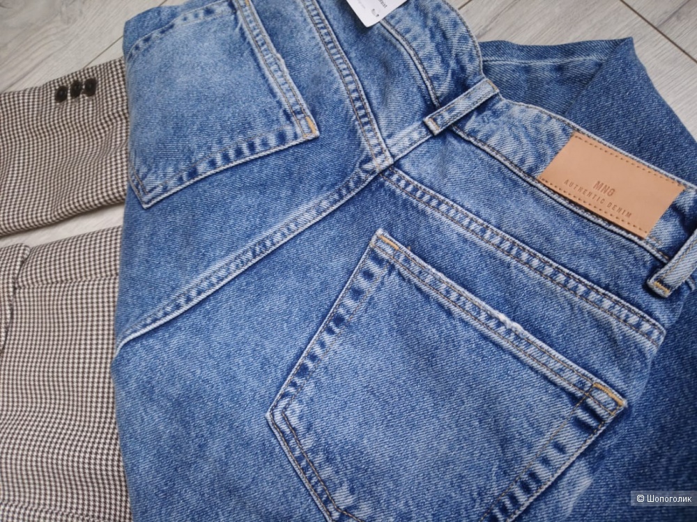 Джинсы с высокой посадкой mango, размер eu 36