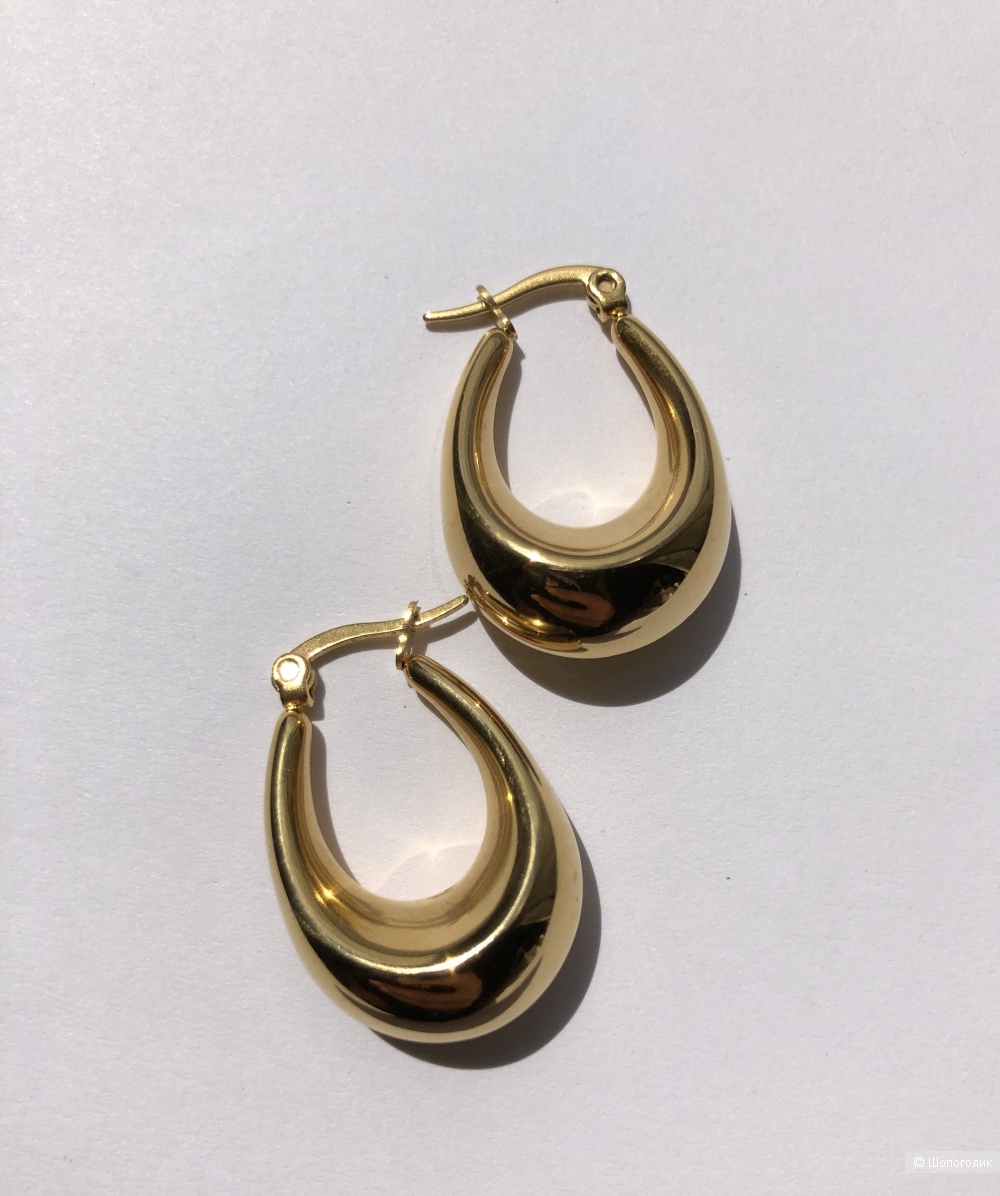 Серьги стиль Celine