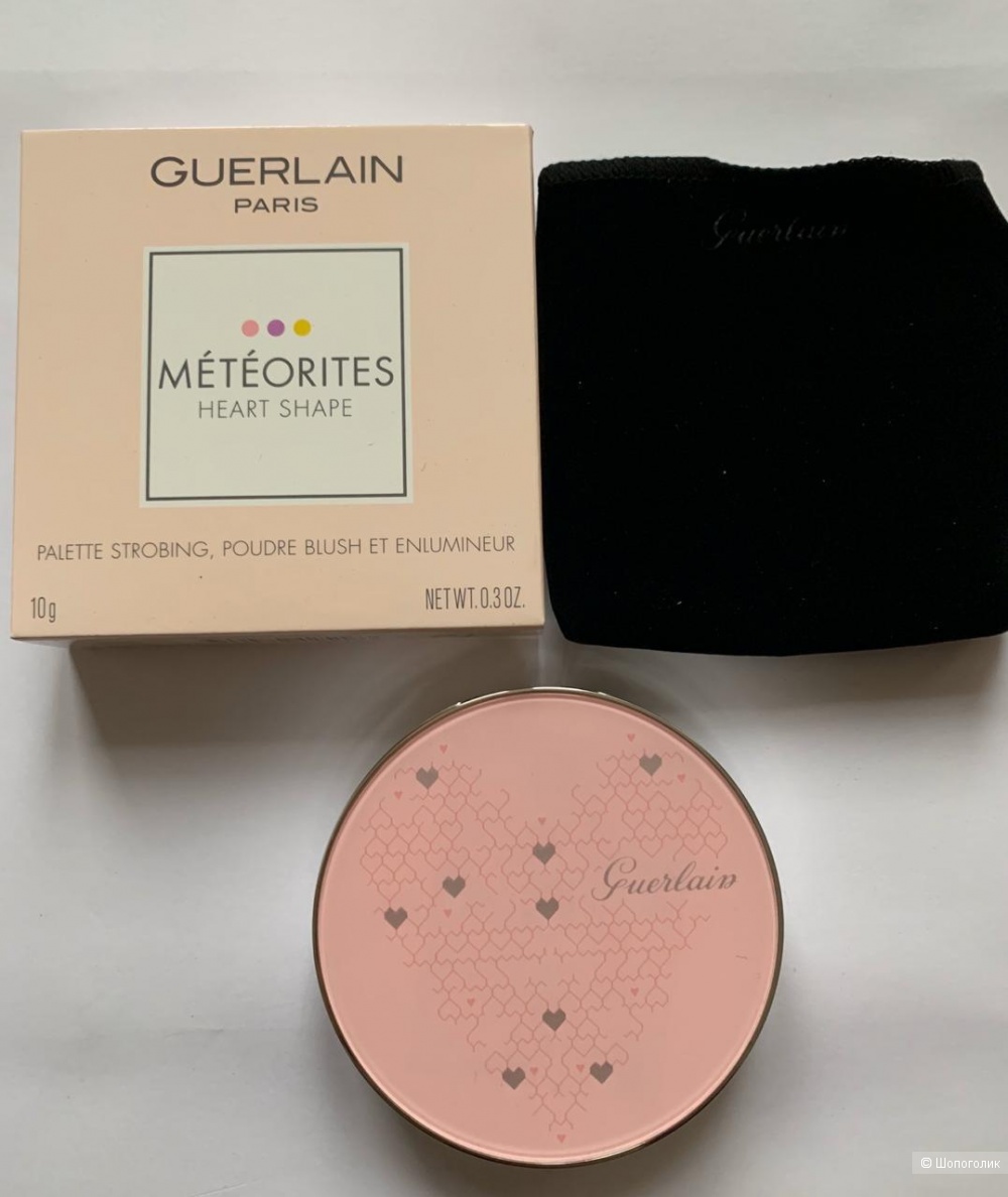 Пудра Guerlain Meteorites Heart Shape Compact.
