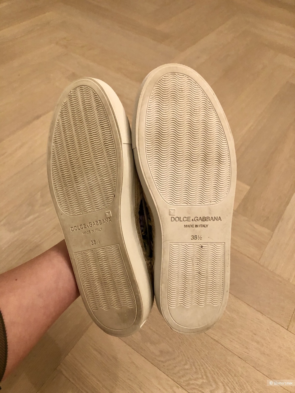 Слипоны Dolce Gabbana , p36,5