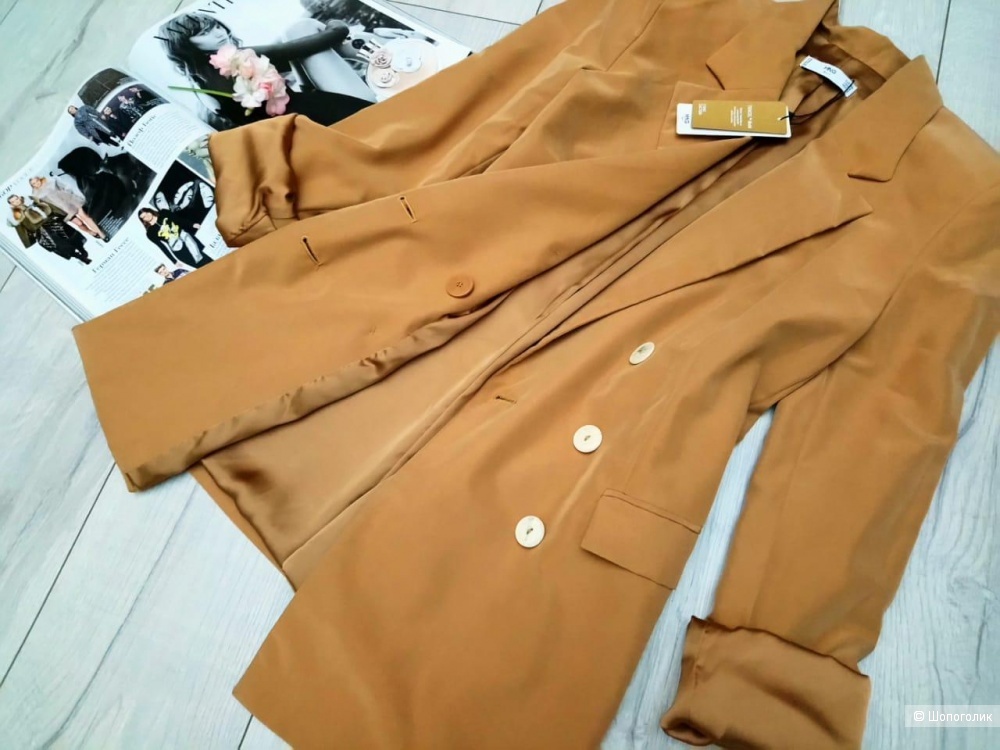 Удлиненный пиджак mango, размер S