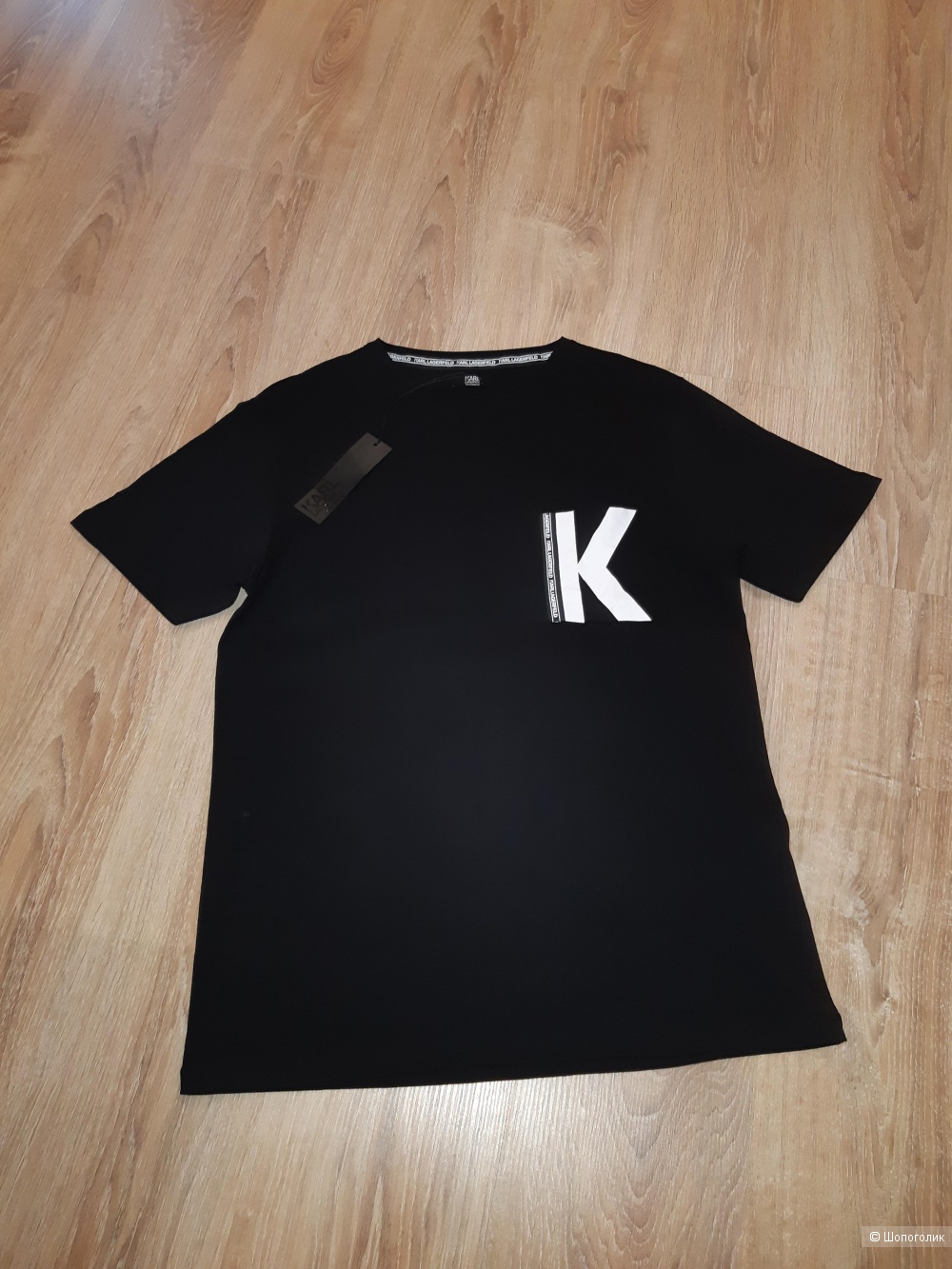 Футболка karl lagerfeld, размер l/xl