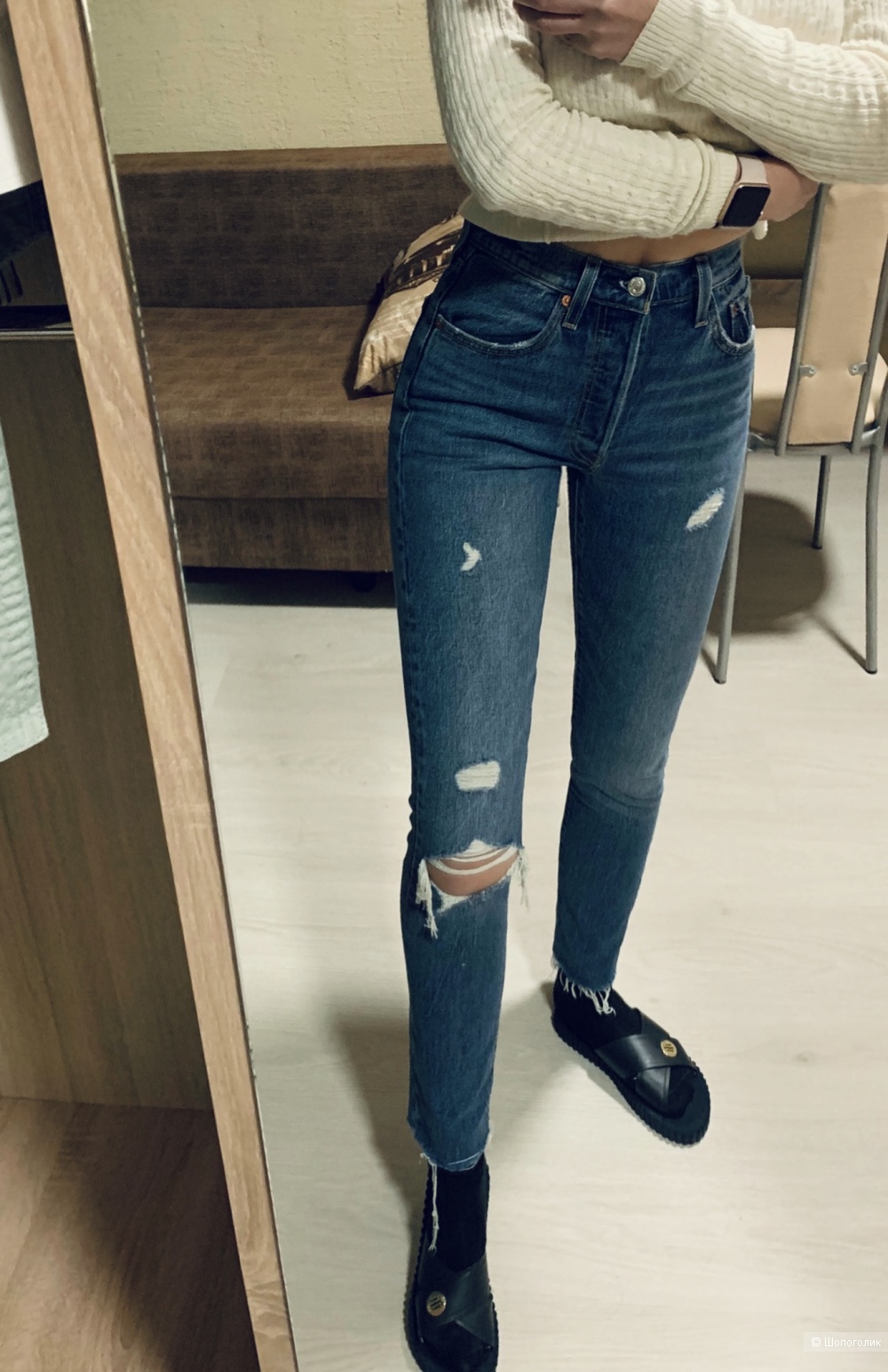 Джинсы Levi’s 501 размер 25